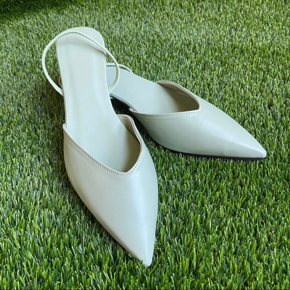 Mint Green Pointed Heels